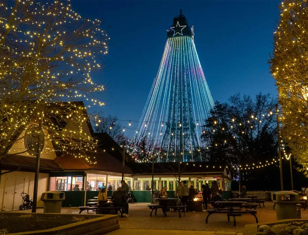 kings island Winterfest lights and sights gallery 2
