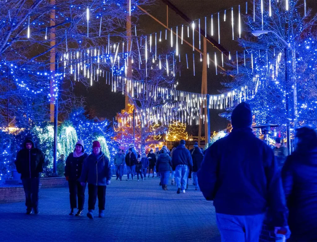 kings island Winterfest lights and sights gallery 3